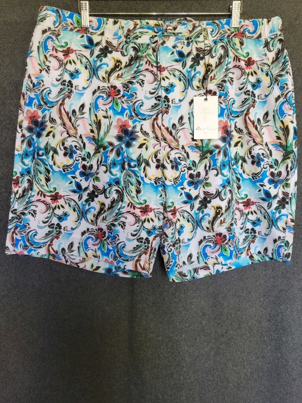Robert Graham Multicolor Swimwear Trunks Board Shorts Tropical Vacation Men's 40